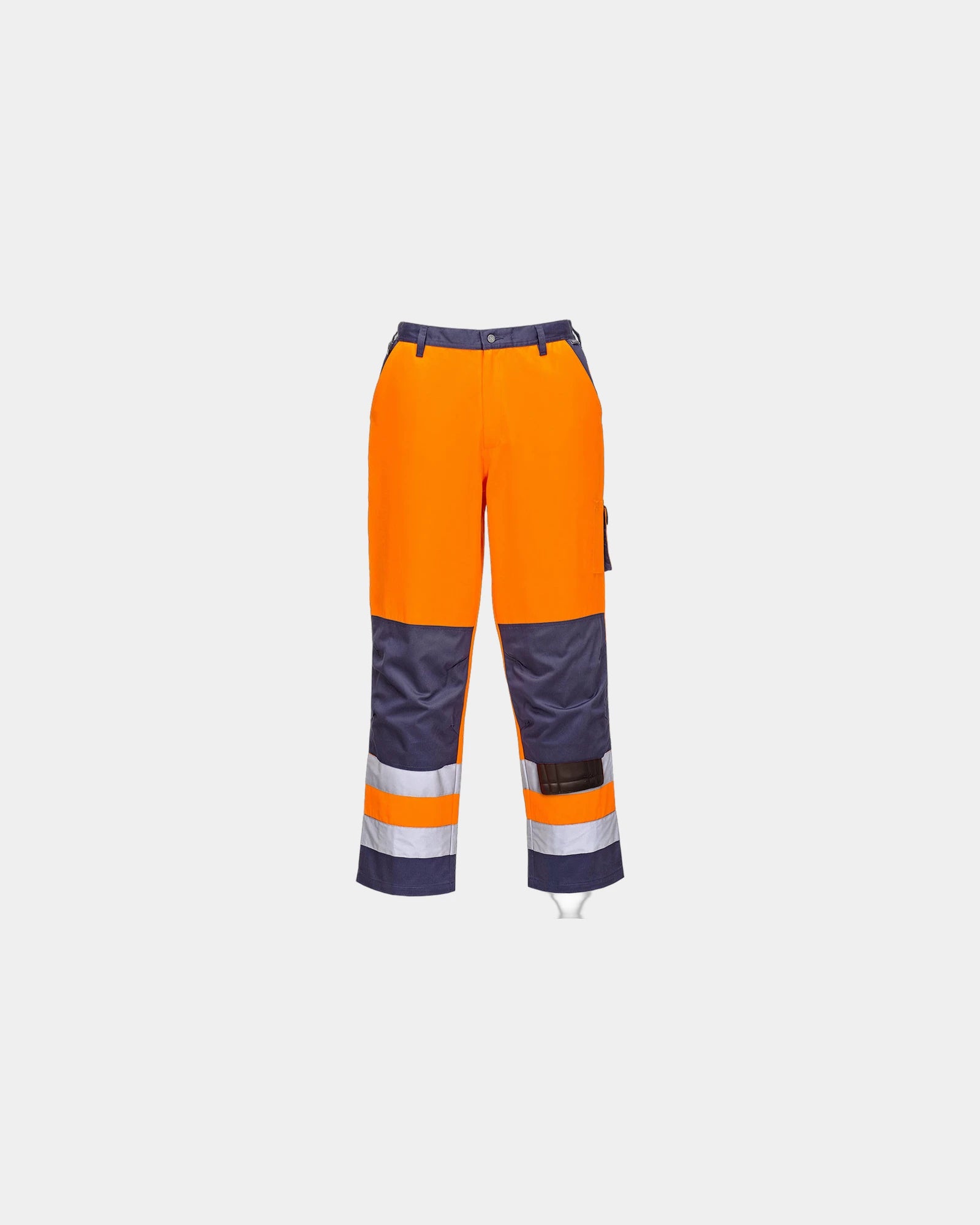 Pantalone alta visibilità multitasche da personalizzare - Arancione
